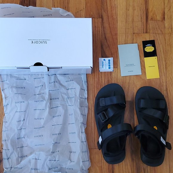 (NWT) Suicoke Kisee-V Black, scog-044v-black, Men's 7 / Women's 9 - Picture 8 of 8